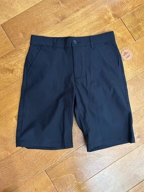 The Children’s Place Boys Uniform Quick Dry Premium Chino Shorts - Black